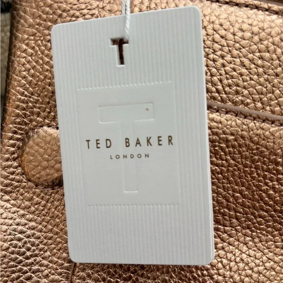 NWT* TED BAKER Rose Gold Crossbody Bag - Picture 7 of 11